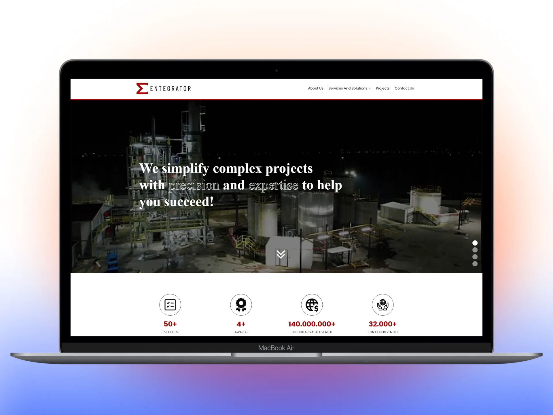 Entegrator | Proje Yönetim ve ERP Sistemi ekran görünümü